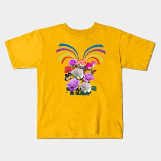 nice flowers art Kids T-Shirt